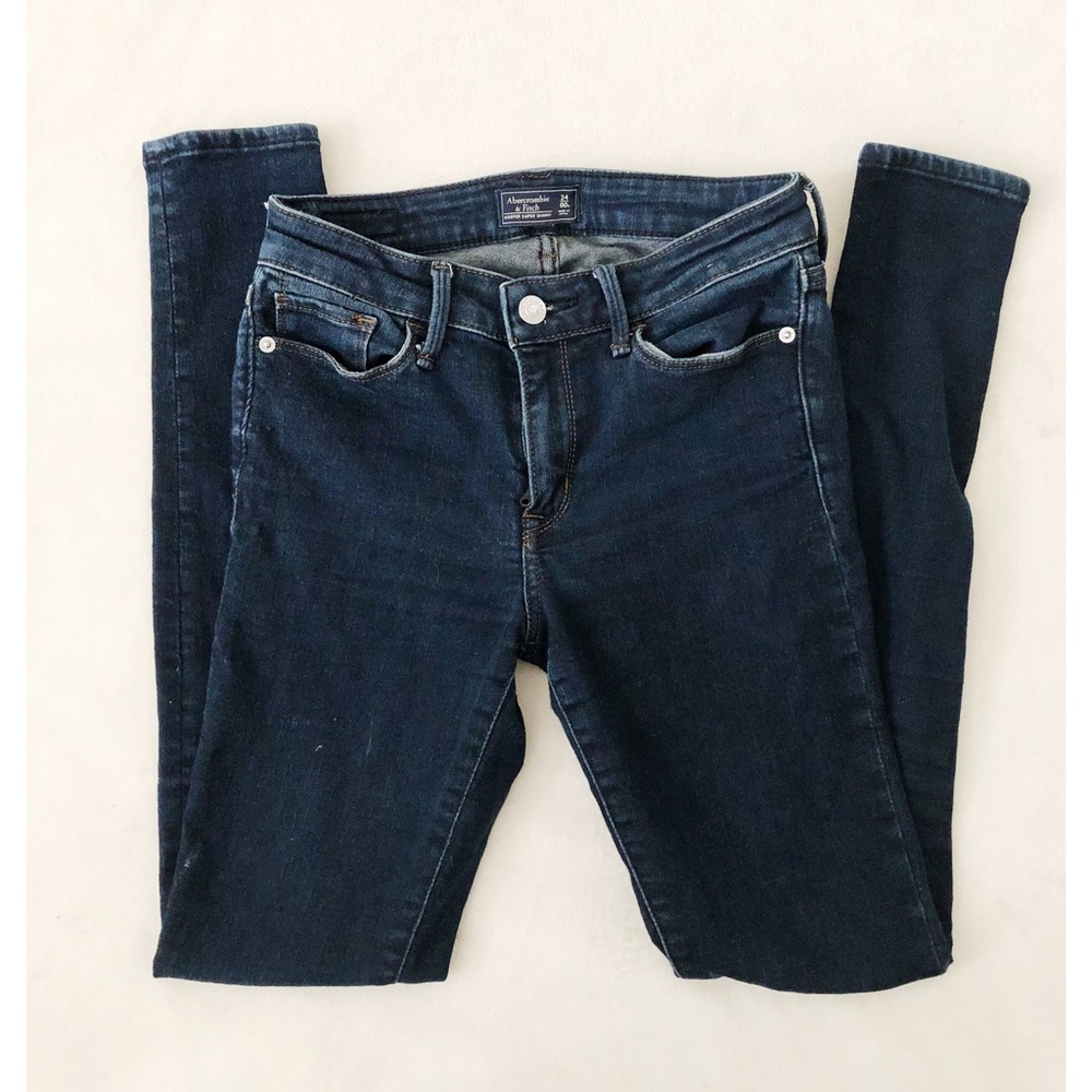 SALE! Abercrombie & Fitch Harper Jean Dark Wash
